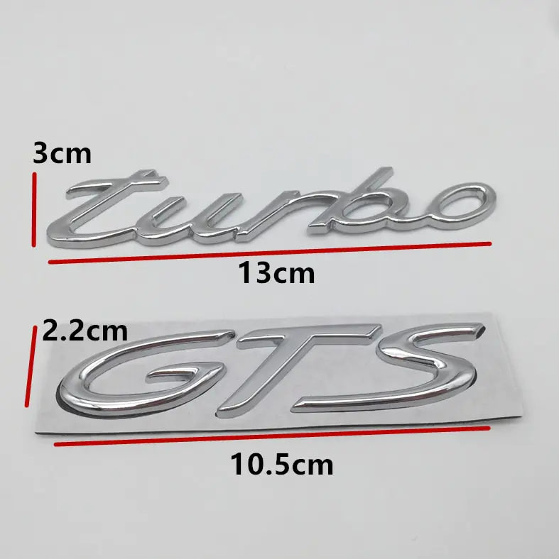 3D Porsche  Badge Emblem Sticker