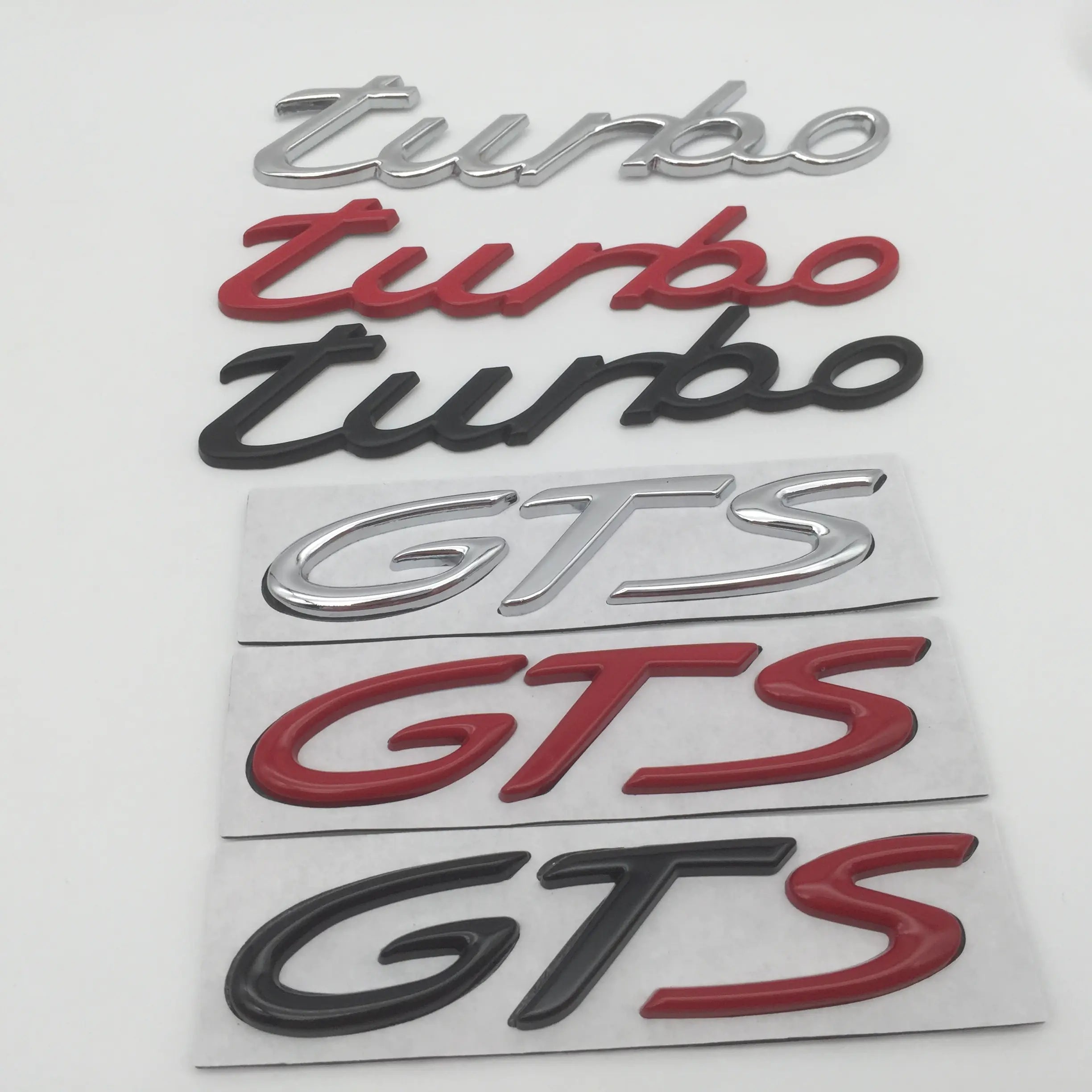 3D Porsche  Badge Emblem Sticker